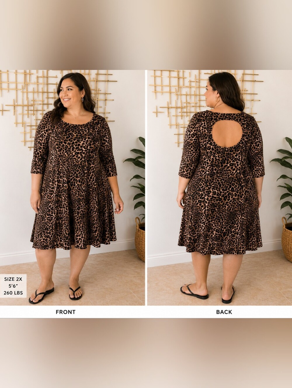 torrid x Betsey Johnson Leopard Print Midi Dress